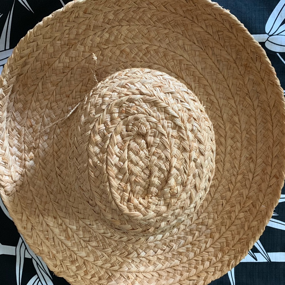 NWOT HELEN KAMINSKI Classic 5 RAFFIA HAT TURN UP/DOWN BRIM HANDMADE Retail $280